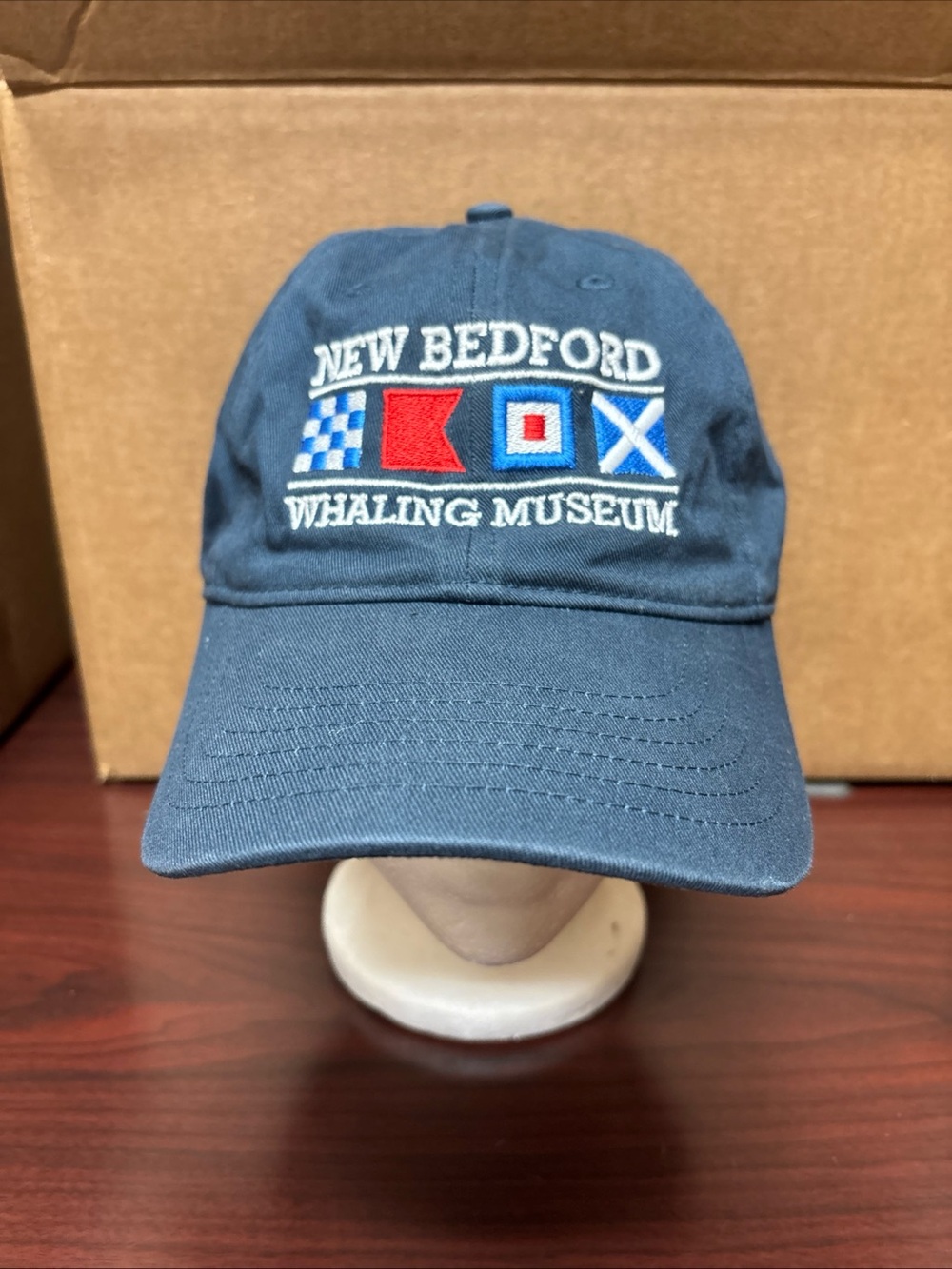New Bedford Whaling Museum Adjustable Strapback Dad Hat Baseball Cap Ocean OSFM